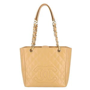 Chanel Caviar Skin Matelasse PST Tote Bag